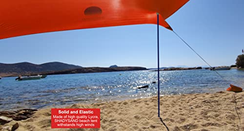 Duży rodzinny namiot plażowy Anti UV (UPF 50+) dla 5 osób, kompaktowy - obrazek 6