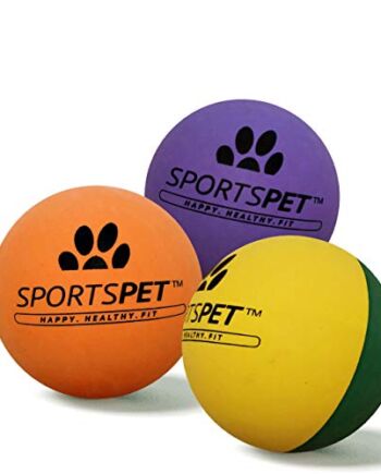 Sportspet High Bounce gumowe piłki dla psów
