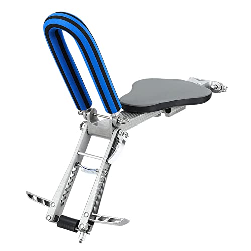 Neyomid Dziecięce siedzisko MTB dla dzieci, odpinane przednie siodełko rowerowe dla dzieci, składane siedzisko podróżne ze stopu dla dorosłych, ultralekkie, przednie siodełko rowerowe dla dzieci, odpowiednie dla dzieci w wieku od 2 do 6 lat - obrazek 9