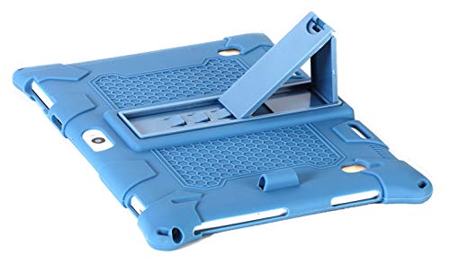 AKNICI Silikonowe etui z uchwytem na długopis pasek na ramię Stylus Pen do TOSCiDO K108/W109/X104/X108, ACEPAD A121/A101/A12X, Dragon Touch K10/Max10,TYD-107/TYD-108,LNMBBS 10.1, PADGENE 1, Lectrus 10,czarny - obrazek 2