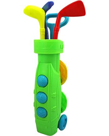 Best Sporting Zestaw golfowy kij golfowy piłki golfowe dla dzieci zabawka tworzywo sztuczne