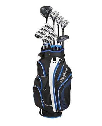 MacGregor Męski zestaw pakietowy klubu golfowego DCT2000 z torbą golfową