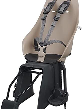 Urban iki Tylne siedzenie z ramą rowerową dla dzieci do 6 lat – przednie siedzenie rowerowe dla dzieci do bagażnika – łatwy montaż – siodełko rowerowe do 22 kg