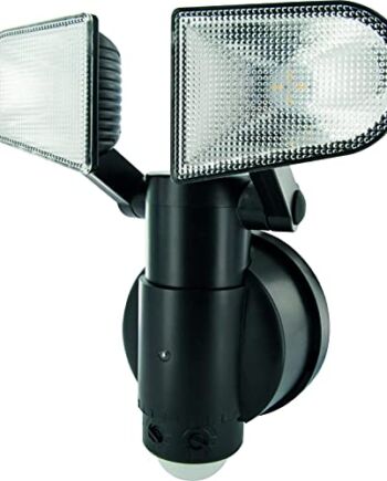 Schwaiger LED220 011 LED czujnik bezpieczeństwa/lampa z dwoma lampami,
