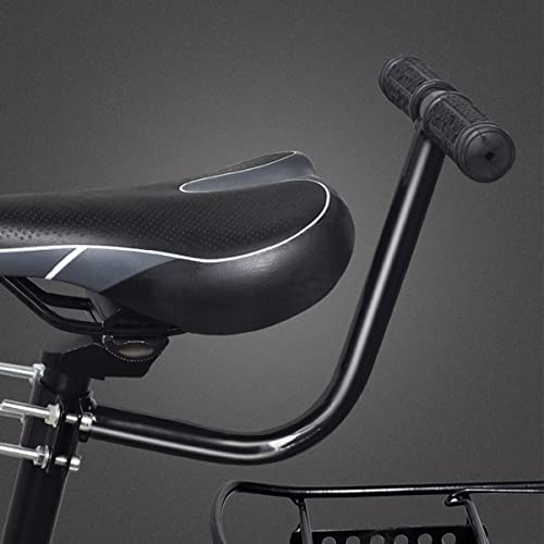 alouweekuky Poduszka na tylne siedzenie rowerowe, poduszka na siedzenie rowerowe dla dziecka grubsze siedzenie rowerowe zestaw akcesoriów na tylne siedzenie rowerowe, uchwyt tylnego siedzenia rowerowego dla dzieci do użytku na zewnątrz - obrazek 6
