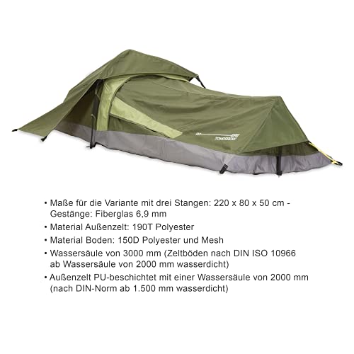 Where Tomorrow namiot typu pop-up dla 1 osoby, prostokątny, 220 x 80 x - obrazek 9