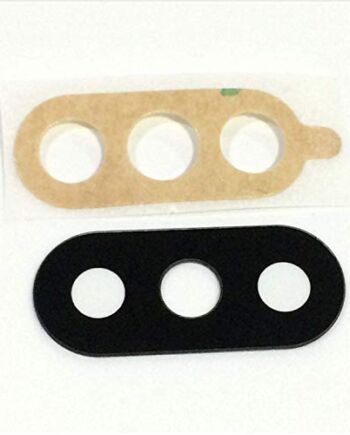 Nr 1 szkło zapasowe do tylnej osłony do szyby wystawowej soczewka obiektyw tylna kamera + taśma klejąca do XIAOMI Redmi Note 5