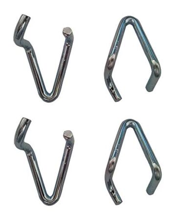 GEUTHER 4 x zamiennik ocynkowany regulator wysokości do kojca – wspornik podłogowy W024010001