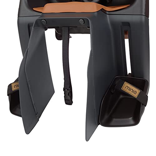 MINIA - Tylne siedzenie rowerowe dla dzieci w wieku od 9 miesięcy do 6 lat z mocowaniem do ramy lub systemem mocowania bagażnika rowerowego. - obrazek 3