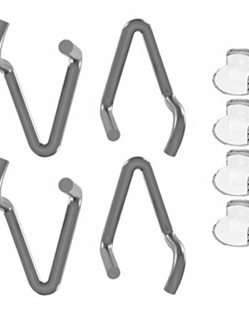 Zamienne haki do kojców dla kojców, ocynkowane, 4 sztuki, kompatybilne