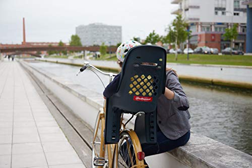 P4B | Fotelik rowerowy dla dzieci – 9 do 22 kg | mocowanie z tyłu na ramie | fotelik rowerowy dla dzieci w wieku 9 miesięcy – 5 lat | do rowerów o średnicy rury 26-29 cali i 28-40 mm - obrazek 3