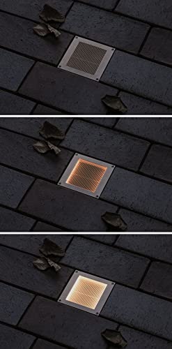 Paulmann 94724 LED solarna oprawa dogruntowa Aron czujnik ruchu przyjazna owadom IP67 100x100mm 2200K 0,5W 5lm Biały kwadrat stal szlach. tw. sztuczne - obrazek 6