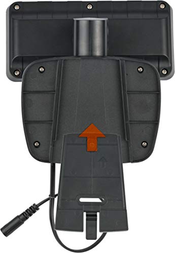 Brennenstuhl Lampa solarna SOL 800 / Lampa solarna z czujnikiem ruchu do zastosowan zewnetrznych i panelem slonecznym (lampa solarna led IP44, Kinkiet Zewnetrzny z akumulatorem, 8 x 0,5W) czarny - obrazek 9