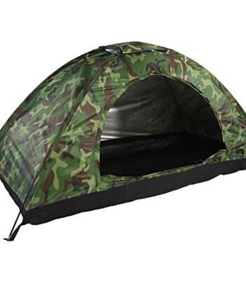 MAGT Namiot kempingowy, wodoszczelny, 1-osobowy, na zewnątrz, maskując