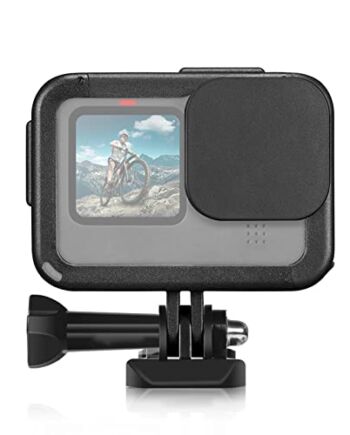 Obudowa Ochronna, Czarna Zdejmowana Obudowa do Montażu na Ramie Zimnego Buta, Futerał na Kamerę Akcji, łatwy w Instalacji, do Kamer Sportowych Hero 9 10