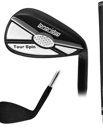 Longridge 's Tour Spin klin golfowy 52 stopni, czarny