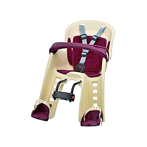 P4B | Fotelik dziecięcy na rower do 15 kg – montaż z przodu | z paskami na nogi i regulowanymi podnóżkami na 5 poziomach | Do rowerów o średnicy 26-29 cali i 22-40 mm | Fotelik rowerowy z przodu