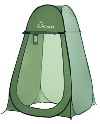 Wolfwise Namiot toaletowy typu pop-up, namiot do przebieralni, kemping