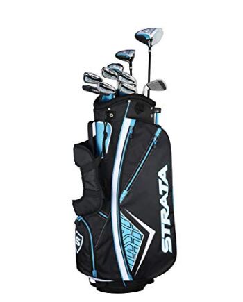 Strata Plus kompletny 14-częściowy zestaw golfowy