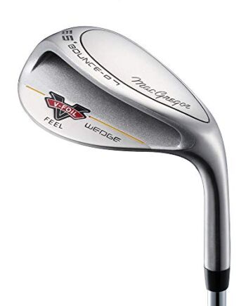 MacGregor Męska folia V szeroka podeszwa klina golfowa, czarna, regularna cholewka