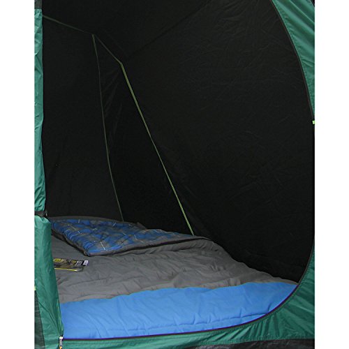 Coleman Spruce Falls 4-osobowy namiot tunelowy Vis-A-Vis, namiot rodzinny dla 4 osób, wodoszczelny słup wody 4500 mm - obrazek 3