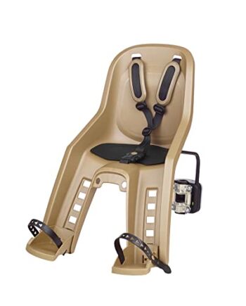 Polisport PORTABEBE Bubbly Mini+ FF Złoto Krzesła, Niemowlęta Unisex, Czarny (Czarny), Jeden Rozmiar