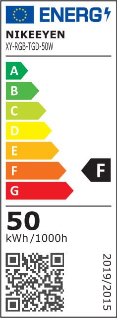 50W RGB Reflektor LED, Wodoszczelny IP67 Reflektor LED Z pilotem, 16 kolorów i 4 tryby Reflektor zewnętrzny, na festiwal muzyczny, imprezę, do ogrodu, Boże Narodzenie (Brak funkcji pamięci) - obrazek 10