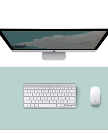 Podkładka biurowa, dwustronna wodoodporną mysz na biurko, miętowa ziel