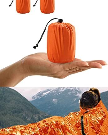 HONYAO Śpiwór ratunkowy, torba ratunkowa Bivvy Koc ratunkowy wielokrot