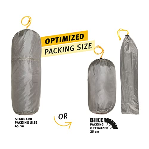 Wechsel Namiot Venture 1-osobowy pojedynczy namiot - linia podróżna - wodoodporny, całkowicie wolnostojący, 4 pory roku - obrazek 7