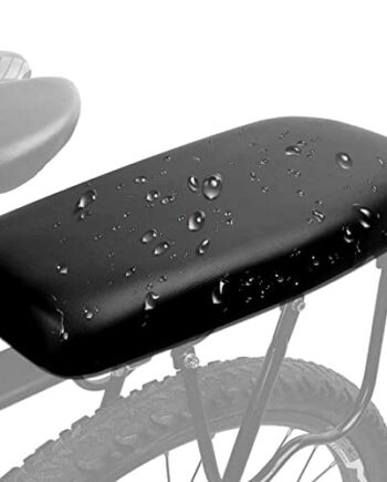 ASEOK Poduszka na tylne siedzenie rowerowe, akcesoria do roweru roweru górskiego grubsze siedzenie tylne siedzenie pojazdu elektrycznego, tylne siedzenie roweru dla dzieci, akcesoria rowerowe bezpieczeństwa na zewnątrz