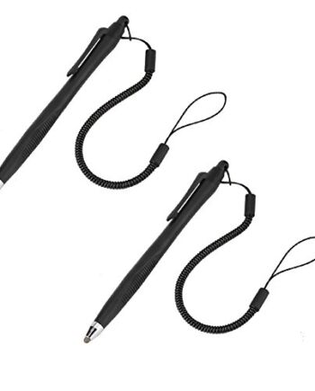 Uniwersalne pojemnościowe pisaki do ekranów dotykowych, 2-częściowy zestaw bardzo czułych i precyzyjnych pisaków pojemnościowych z cienką końcówką, aktywny długopis cyfrowy do telefonów komórkowych