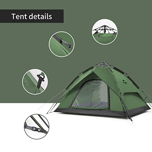 Naturehike Namiot Rozkładany Namiot Kempingowy dla 3-4 Osób Automatycz - obrazek 7