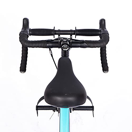 WMLBK Fotelik dziecięcy do rowerów górskich, przenośny, zdejmowany, z przodu dla dzieci w wieku 2-6 lat, fotelik dziecięcy, rower górski z przodu, mocowanie na kierownicę - obrazek 3
