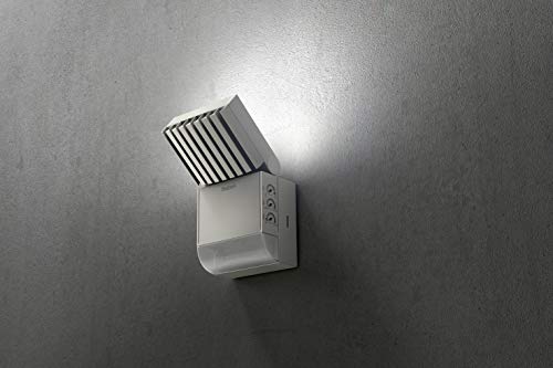 Theben theLeda S10 W WH LED-Strahler mit Bewegungsmelder, PIR, 2-200 lx, 840 lm, weiß (1020931) - obrazek 4