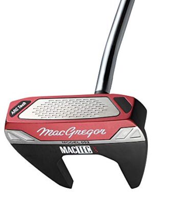 MacGregor Golf MACPUT112 MACTEC X Golf Putter Model Nr: 001/2/3/4 Stalowy uchwyt Jumbo Grip Golf Club