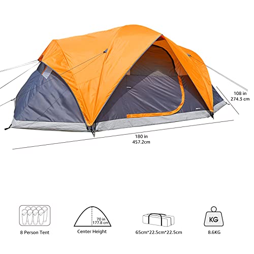 Amazon Basics 8-osobowy namiot rodzinny - obrazek 5