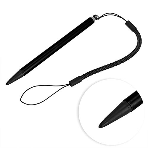 Rysik dotykowy ze sprężyną liną, zamiennik twardego rysika, zamiennik ekranu dotykowego, uniwersalny rysik do rysunków z powłoką zapobiegającą malowaniu do telefonów komórkowych / tabletów (czarny) - obrazek 4