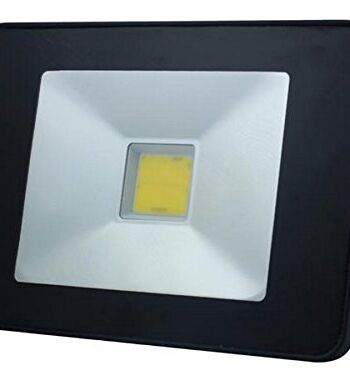 Perel LEDA5002NW-BM designerski reflektor LED z czujnikiem ruchu, 20 W, neutralny biały