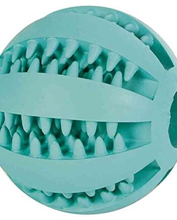 Trixie Denta Fun Ball Piłka dla Psa, Zielony, 7 cm