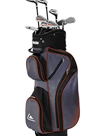 Longridge Męski zestaw golfowy Vector, 12 szt., prawa ręka