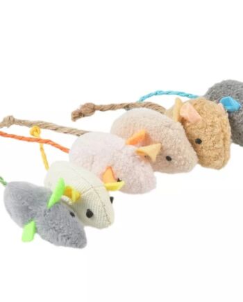 Zabawka dla kota myszka mysz pluszowa 5,5cm