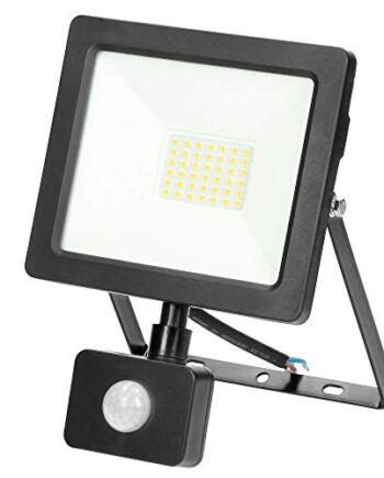 ALLED reflektor LED, czarny, moc 30 W, strumień świetlny 2300 lm, do u