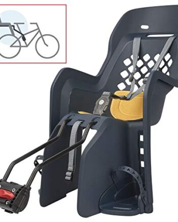 P4B | Fotelik rowerowy dla dzieci – 9 do 22 kg | mocowanie z tyłu na ramie | fotelik rowerowy dla dzieci w wieku 9 miesięcy – 5 lat | do rowerów o średnicy rury 26-29 cali i 28-40 mm