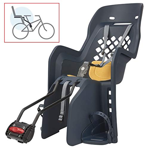 P4B | Fotelik rowerowy dla dzieci – 9 do 22 kg | mocowanie z tyłu na ramie | fotelik rowerowy dla dzieci w wieku 9 miesięcy – 5 lat | do rowerów o średnicy rury 26-29 cali i 28-40 mm