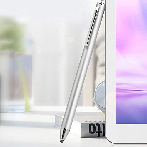 Stift, Touchscreen-Stoffkopf-Stift, hohe Empfindlichkeit und Präzision, Schützen Sie den Touchscreen-Stift für SmartphonesTablet(Silber) - obrazek 5