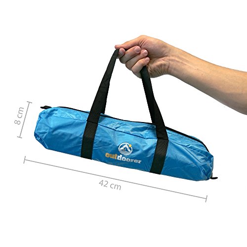 Outdoorer 609613612329 Helios Namiot Plażowym, UV 80, Niebieski - obrazek 4