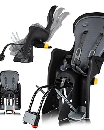 MalTrack 5901924215851 Fotelik Rowerowy Dla Dzieci, Regulowany, Na Tył