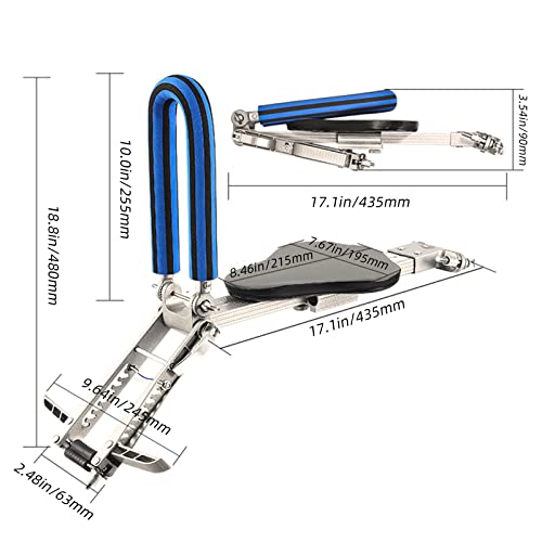 Neyomid Dziecięce siedzisko MTB dla dzieci, odpinane przednie siodełko rowerowe dla dzieci, składane siedzisko podróżne ze stopu dla dorosłych, ultralekkie, przednie siodełko rowerowe dla dzieci, odpowiednie dla dzieci w wieku od 2 do 6 lat - obrazek 4