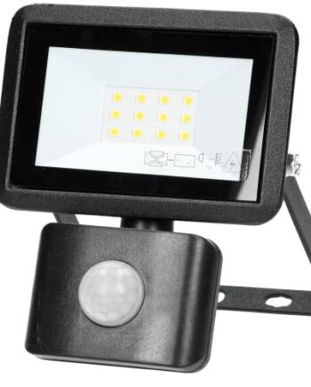 Adviti FARO S Reflektor LED z czujnikiem ruchu Wodoodporny IP44 (10W,800lm)